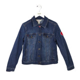 EV1 DENIM "ALL FOR LOVE" BLAZER BLUE MEDIUM