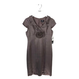 ADRIANNA PAPELL NWT$138 CAP SLEEVE DRESS PURPLE 8P