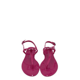 STUART WEITZMAN JELLY FLIP FLOP SHOES PINK 7B