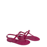 STUART WEITZMAN JELLY FLIP FLOP SHOES PINK 7B