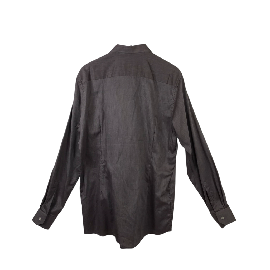 ETON NWT LONG SLEEVE MEN SHIRT TAUPE XLARGE