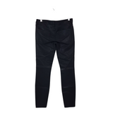 ELIE TAHARI COATED SKINNY DESIGNER JEANS BLACK 27