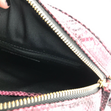 NORDSTROM NWT PYTHON CROSSBODY HANDBAG MAROON