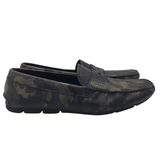 PRADA SAFFIANO LEATHER DRIVING LOAFERS LUXE MEN SHOES CAMO 11