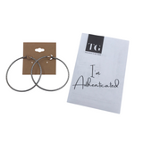 DAVID YURMAN 925 SCULPTED CABLE HOOP EARRING LUXE JEWELRY