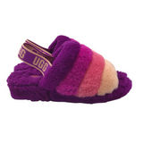 UGG RET$120 PLUSH SLINGBACK SHOES PURPLE PINK 8