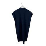 VINCE CAP SLEEVE DESIGNER DRESS NAVY SMALL