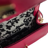 REBECCA MINKOFF SMALL CROSSBODY HANDBAG FUCHSIA 7”x4”x2.5”