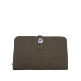 "DOGON DUO GM" LUXE WALLET TAUPE