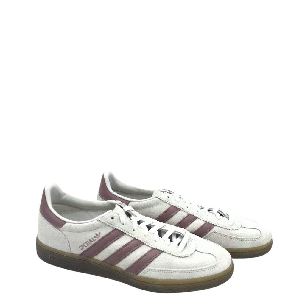 ADIDAS SUEDE LACE UP SNEAKERS SHOES BEIGE BROWN 10