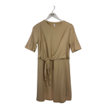 LULULEMON RET$109 DRESS TIE FRONT SHORT SLEEVE ACTIVEWEAR YELLOW 4