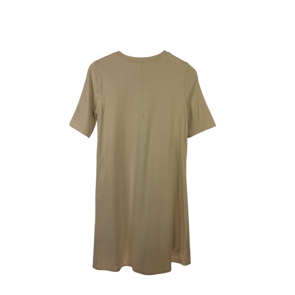 LULULEMON RET$109 DRESS TIE FRONT SHORT SLEEVE ACTIVEWEAR YELLOW 4