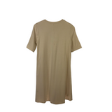 LULULEMON RET$109 DRESS TIE FRONT SHORT SLEEVE ACTIVEWEAR YELLOW 4