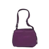 BRIGHTON SMALL SHOULDER HANDBAG MAROON BROWN 7.5”x6.5x3”