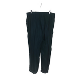 JOHNNY WAS EMBROIDERED DESIGNER PANT TEAL MULTI XLARGE