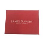 JAMES AVERY RET$89 DOUBLE HEART BRACELET SILVER MEDIUM
