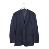 PRONTO UOMO 2 BUTTON MEN SPORTCOAT NAVY 44L