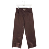 OAT WIDE LEG JEANS BROWN 4