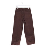 OAT WIDE LEG JEANS BROWN 4