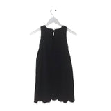 CABI LACE HALTER TOP BLACK MEDIUM