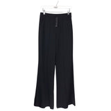 ALICE + OLIVIA NWT$295 WIDE LEG DESIGNER PANT BLACK 4