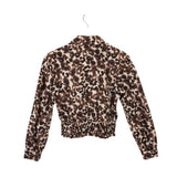 BAUM UND PFERDGARTEN LONG SLEEVE DESIGNER BLOUSE BROWN CREAM 6