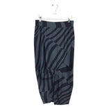 PORTO SAN FRANCISO MIDI PENCIL DESIGNER SKIRT GRAY BLACK 6/8