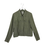 TOMMY BAHAMA LINEN LONG SLEEVE BLAZER OLIVE LARGE