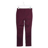 CHICO'S STRAIGHT EG JEANS BURGUNDY 00R