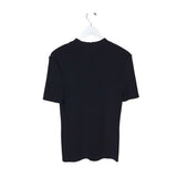 ST JOHN KNIT SHORT SLEEVE DESIGNER TOP BLACK 8