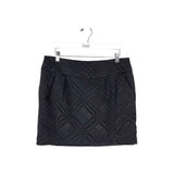 BCBGMAXAZRIA MINI DESIGNER SKIRT BLACK MEDIUM