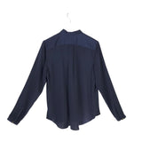 NWT LONG SLEEVE TOP NAVY LARGE