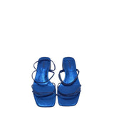 JEFFREY CAMPBELL RET$130 RHINESTONE SANDAL SHOES BLUE 9