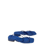 JEFFREY CAMPBELL RET$130 RHINESTONE SANDAL SHOES BLUE 9