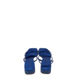 JEFFREY CAMPBELL RET$130 RHINESTONE SANDAL SHOES BLUE 9