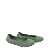 ROTHY’S KNIT BALLET FLAT SHOES GREEN 11