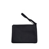HOBO LEATHER ZIP WRISTLET WALLET BLACK 6”x4.5x0