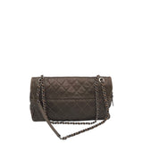 CHANEL CALFSKIN "NEW PORTOBELLO" TOTE LUXE HANDBAG BRONZE