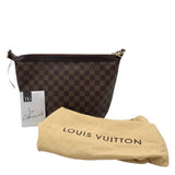 LOUIS VUITTON DAMIER EBENE ILLOV MM LUXE HANDBAG BROWN 13”x9”x4.5”