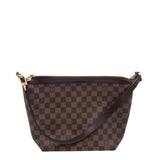LOUIS VUITTON DAMIER EBENE ILLOV MM LUXE HANDBAG BROWN 13”x9”x4.5”