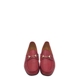 GUCCI HORSEBIT LEATHER LOAFERS LUXE MEN SHOES RED 10