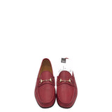 GUCCI HORSEBIT LEATHER LOAFERS LUXE MEN SHOES RED 10