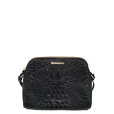 BRAHMIN CROSSBODY HANDBAG BLACK 9”x7”x3.5