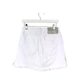 ONE TEASPOON DENIM MINI PENCIL DESIGNER SKIRT WHITE 27