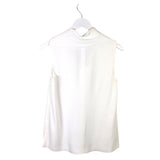 BOSS COWL SLEEVELESS DESIGNER TOP WHITE 4