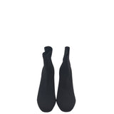 MIA KNIT ANKLE BOOTS BLACK 8