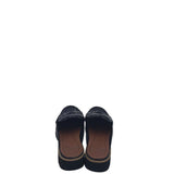 DONALD PLINER RET $188 MULE LOAFER SHOES BLACK 7.5