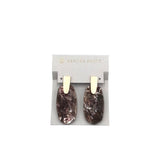 KENDRA SCOTT DANGLE EARRINGS BRONZE