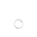 JAMES AVERY RET$115 CUTOUT CROSS RING SILVER 9