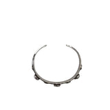 RICHARD SCHMIDT RET$508 .925 MOTHER OF PEARL CUFF BRACELET SILVER WHITE